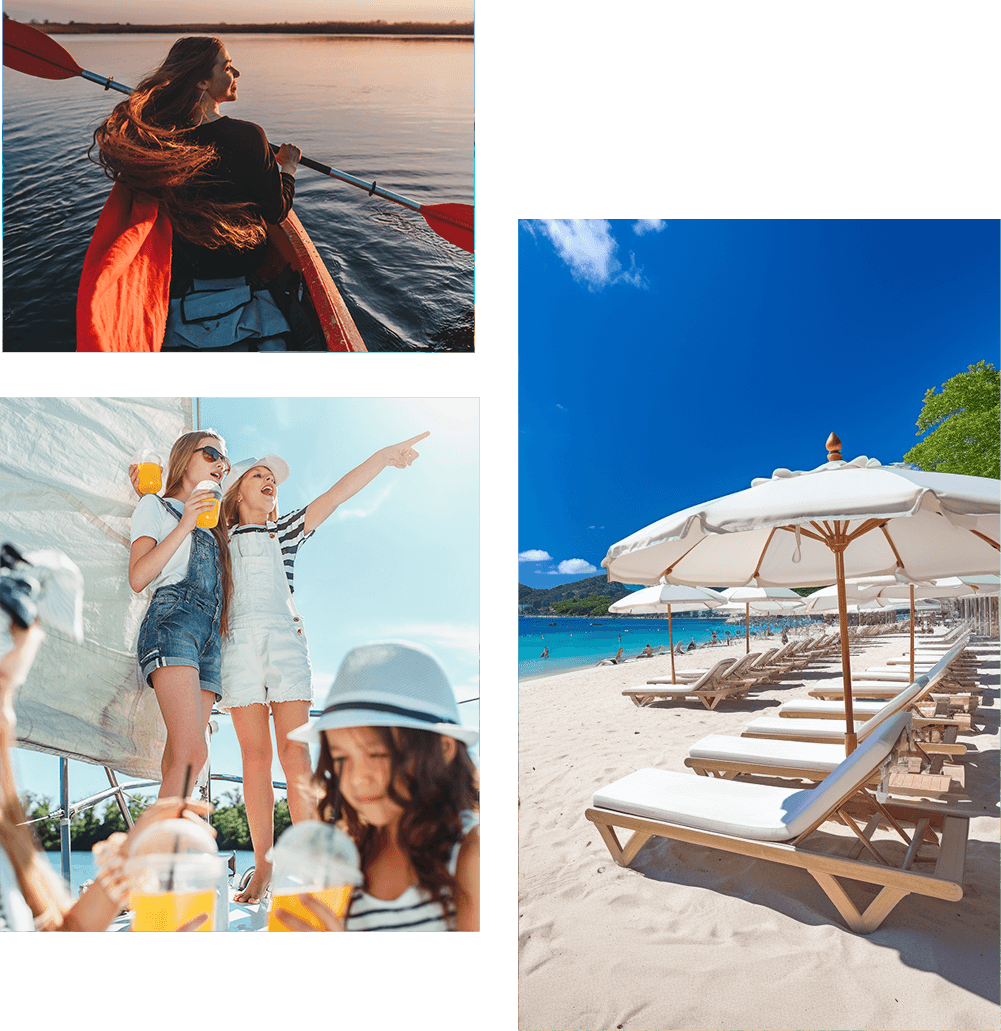 La tua spiaggia a portata di click
